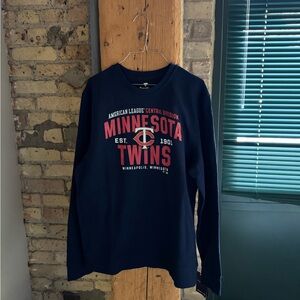 MLB Minnesota Twins Crewneck sweatshirt size large